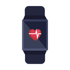 smartwatch with cardiology app
