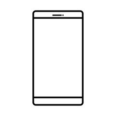 smartphone device isolated icon