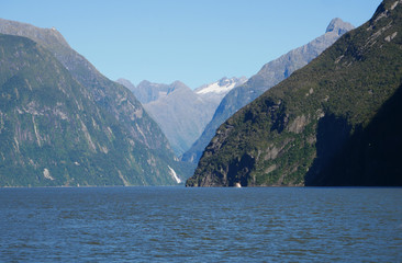 Milford Sound view, South Island New Zealand
