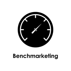 speedometer, bench marketing icon. One of business collection icons for websites, web design, mobile app