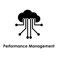 cloud, scheme, performance management icon. One of business collection icons for websites, web design, mobile app