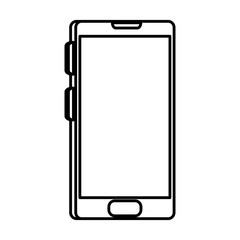 smartphone device isolated icon