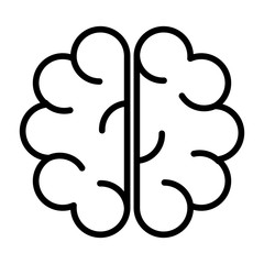 brain storming isolated icon