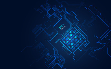 abstract electronic background