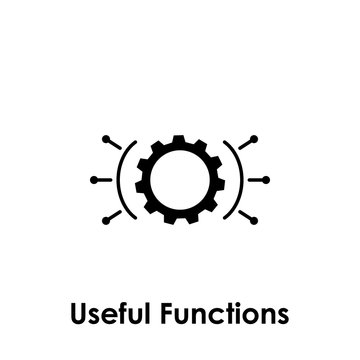 gear, useful functions icon. One of business collection icons for websites, web design, mobile app