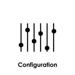 mixer, volume, configuration icon. One of business collection icons for websites, web design, mobile app