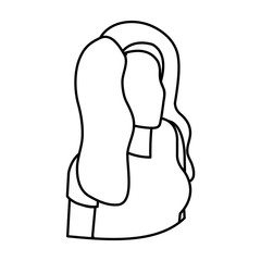 elegant businesswoman avatar character