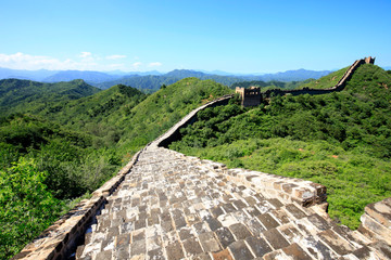 The Great Wall is in China.