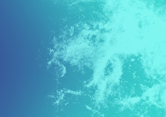 Textured grunge background. Turquoise  background