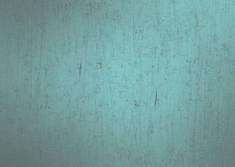 Textured grunge background. Turquoise and gray background