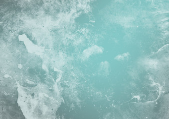 Textured grunge background. Turquoise and gray background