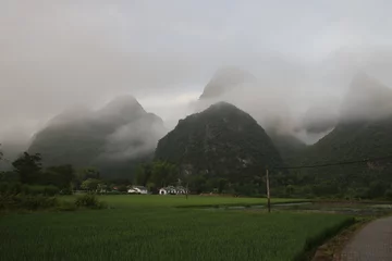 Foto op Canvas Landscape of Rural China © Fike2308