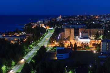 Night city Petrozavodsk