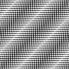 Diagonal waves. Seamless vector pattern. Raster halftone imitation.