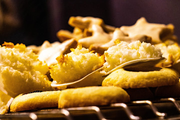 lots of christmas cookies