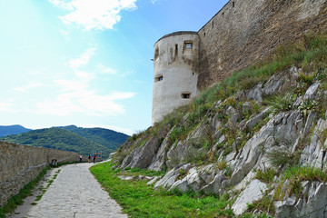 Fototapeta na wymiar Old fortress in Transylvania Romania