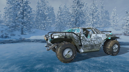 モンスタートラック © tsuneomp