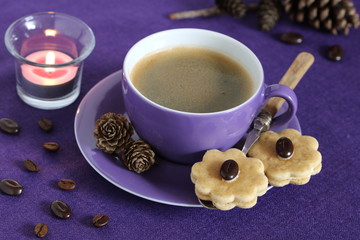 Weihnachtsplätzchen Kaffeeplätzchen