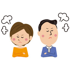 ポップな夫婦　喧嘩