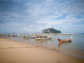 Fototapeta na wymiar Koh Yao island is locate in the middle of Phang nga , Phuket and Krabi , Thailand , Asia