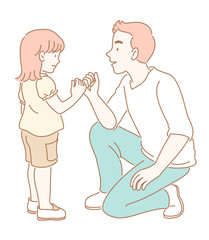 Pinky promise between two