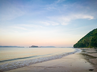 Sea view of Koh Yao Yai isalnd ,  locate in the middle of Phang nga , Phuket and Krabi , Thailand , Asia