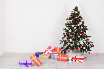 Garland lights new year Gifts Christmas tree holiday White House decor