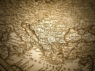 古地図　バルカン半島