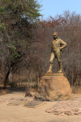 David Livingstone Denkmal an den Viktoria Fällen
