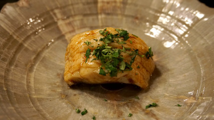 京懐石：焼物