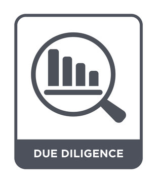 Due Diligence Icon Vector