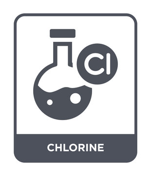 chlorine icon vector