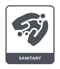 sanitary icon vector