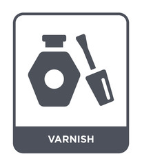 varnish icon vector