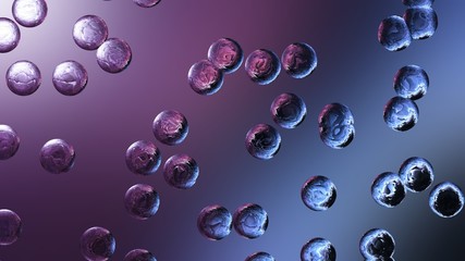 Fractal cosmic art. Graphic watercolor purple background. Galaxy cosmos design pattern for creative production. Glow artistic backdrop. Liquid digital oil painting. Good as texture or banner template.