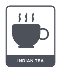 indian tea icon vector