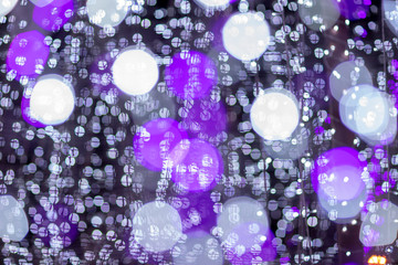 Defocused Festive Lights Bokeh