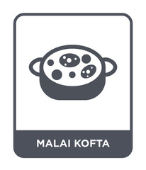 malai kofta icon vector