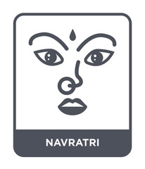 navratri icon vector