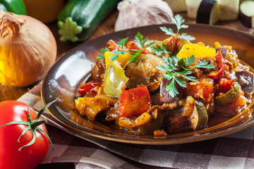 Ratatouille, delicious vegetarian stew