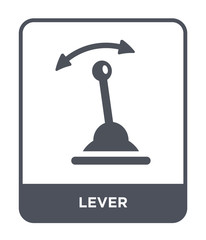 lever icon vector