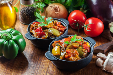 Ratatouille, delicious vegetarian stew