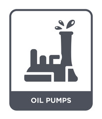 oil pumps icon vector