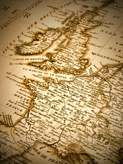 古地図　ヨーロッパ