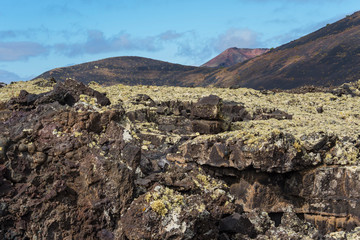 Canary islands lanzarote volcano lava outdoor nature day