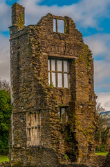 Fototapeta premium Neath Abbey, Wales, UK