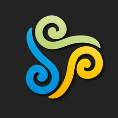 Obraz premium fond abstrait