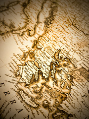 古地図　バルカン半島