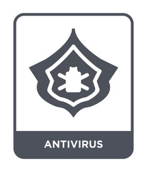 antivirus icon vector