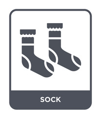 sock icon vector
